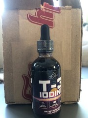 NEW InfoWars T-3 iodine (1 fl oz) Sealed RARE Find. with original box, new