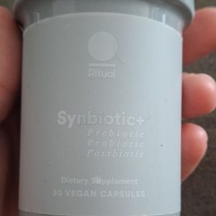 Ritual Synbiotic+ Prebiotic/Probiotic Capsules Digestive Support 30 Vegan