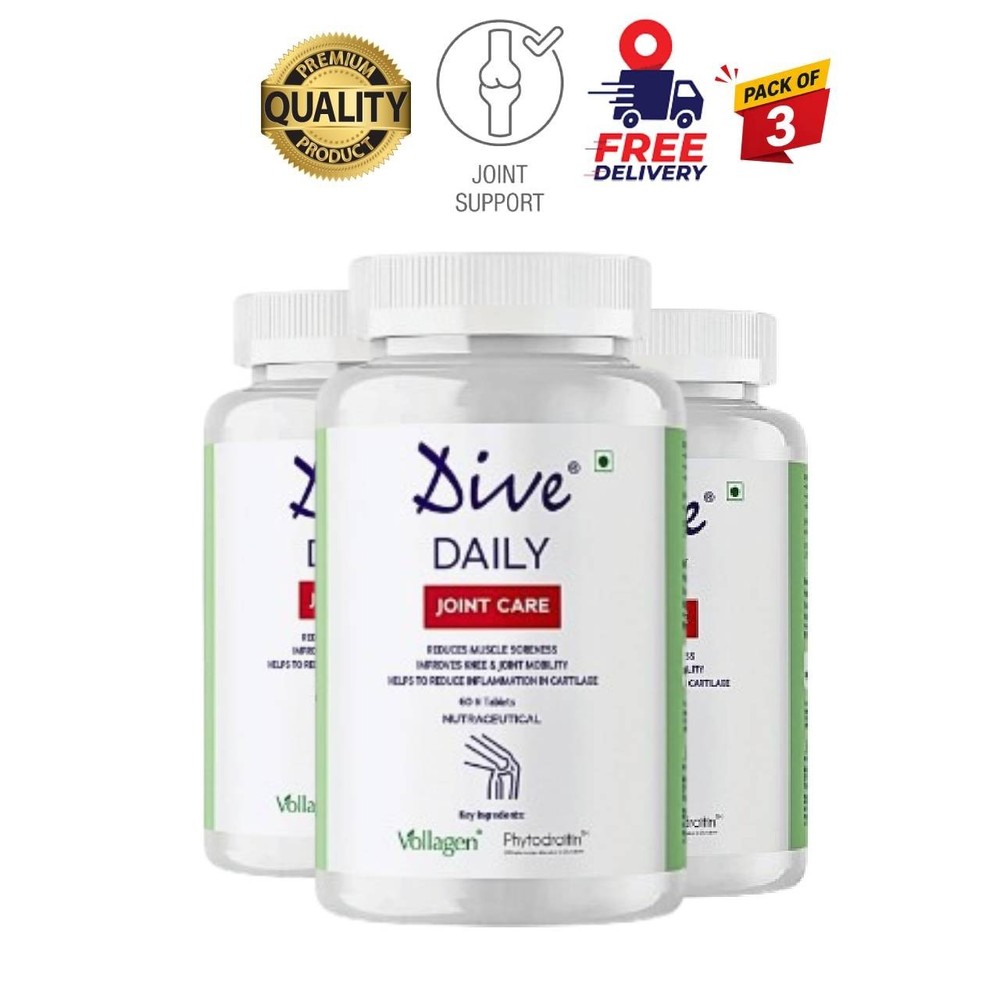 Di.ve Joint Care 60 Tabs Pack of 3 Mobility Support