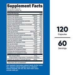 Nutricost Multivitamin With Probiotics & Minerals – 120 Vegetarian Capsules