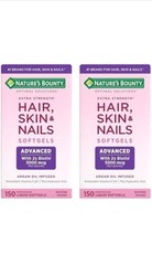 Nature’s Bounty 2 PACK – Hair Skin Nails Extra Strength Biotin/Exp. 2026+