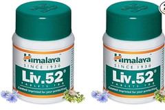 2 Packs 100% Natural Himalya Health Care Lv 52 200Tabs US Shipped Expiry 02/28