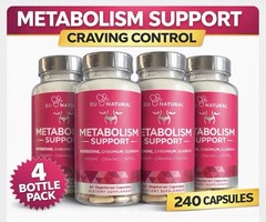 Metabolism Support Capsules Women Berberine Chromium Appetite 4 Pack