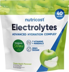 Nutricost Electrolytes Complex, Green Apple Flavored, 40 Stickpacks