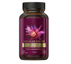 1 Package Red Grape Powder Rapid Absorbtion Piceid Resveratrol Veggie
