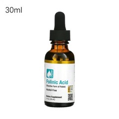 California Gold Nutrition Folinic Acid Supplement,1 fl ounce (30 ml) Liquid F…
