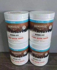 4 Pack Roundhouse Morning Kick Digestive Supplement Powder Strawberry Quick SHIP