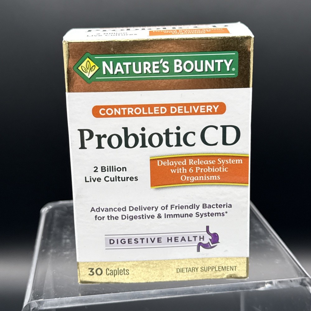 Nature’s Bounty Controlled Delivery Probiotic, Dietary Supplement, 05/2026+