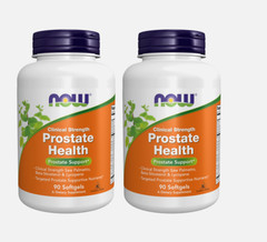 Now Foods Clinical Strength Prostate Health 2 X 90 = 180 total Softgels