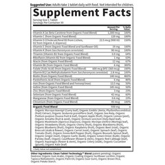 Garden of Life Organic Vegan Prenatal Daily Multivitamin Tablets – 30ct