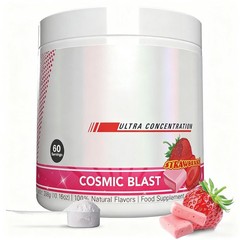 Servings Fat Burner Pre-Workout Powder 60 Thermogenic – Cosmic Blast, Strawberry