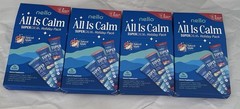 4 Nello ALL IS CALM SUPERCALM Holiday PACK OF 3 LOT OF 4 PACKS NEW Exp: 7/2027