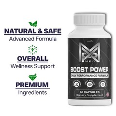 (6 Pack) Boost Power Men’s Health Support Dietary Supplement Male Capsules