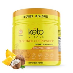Keto Vitals Electrolytes Powder – Sugar Free Keto Electrolytes Powder with Po…