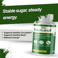 InsuLeaf- Blood Support- 60 Capsules