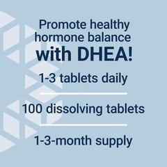 Life Extension DHEA 25 mg – Hormone Balance Supplement, Memory, Muscle…