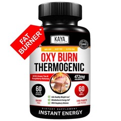 Kaya Naturals Supreme Fat Burner – Weight Loss Pills 60 Count (Pack of 1)