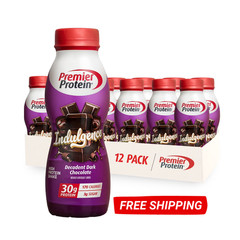Premier Protein Indulgence Protein Shake, Decadent Dark Chocolate , 12 Ct