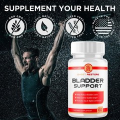 (3 Pack) Sweet Restore Bladder Control Prostate & Bladder Support Formula 180 Ct