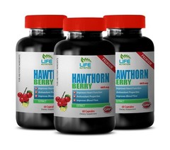 blood pressure natural – Hawthorn Berry Extract 665mg – digestive health 3B