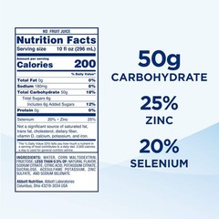 Clear Carbohydrate Drink for Pre-Surgery, Strawberry Flavor, 10 fl oz, 4 Pack