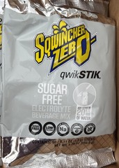 Pack Of 5 Sqwincher Zero 250 qwikSTIK Sugar Free Electrolyte Powder Cool Citrus