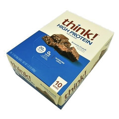 Good till=5/21/26 Think High Protein BAR-Brownie Crunch 10 Ba 20gProtein per Bar
