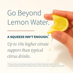 15 mEq | Water & Beverage Enhancer for Kidney Health | Citrate & Electrolytes fo
