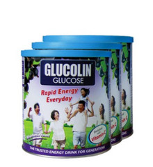 2 X Glucolin Glucose Blackcurrant 420g Instant Energy Original EXPRESS SHIPPING