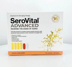SeroVital Advanced Anti-Aging Dietary Supplement, 120 Capsules+60 Tablets 2/26