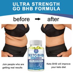 3 X KETO BHB 20000mg Diet Pills Ketone FAT BURNER Weight Loss Diet Pills Ketosis