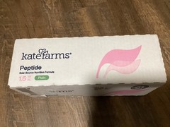 One case of 12 (12cartons) Kate Farms Peptide 1.5 Adult Nutrition Formula Plain