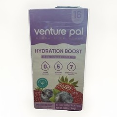 Venture Pal Hydration Boost Electrolyte Drink Mix Mixed Berry 16 Sticks Oct 2026