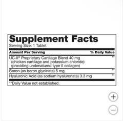 Kirkland Triple Action Joint Health 110 Tablet Compare to Move Free Ultra 4 Pack