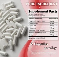 Health K677 Energy Stamina Supplement 60ct Male Enhancement M Men’s Formula-New