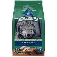 Blue Buffalo Wilderness Natural High-Protein Dry Food for Adult Dogs,with Wholes