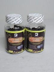 2x BEWORTHS Black Seed Oil Gummies Sea Moss Elderberry Ashwagandha BB 05/2026