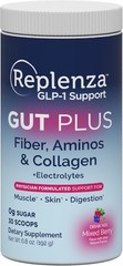 2 GLP-1 Support Replenza GUT PLUS Mix- Berry Drink Mix 6.8 oz -Pack of 2 units
