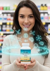 Phosphatidyl Serine 500 mg capsules serving- USA Deal