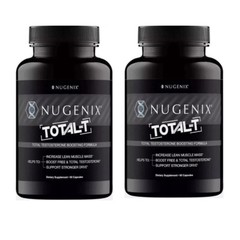 2 Packs NUGENIX TOTAL-T Men’s Testosterone Booster , Energy &Stamina 90 Capsules