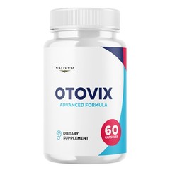 Otovix Ear Hearing Health Support Supplement Capsules Natural 1 Pack 60Ct