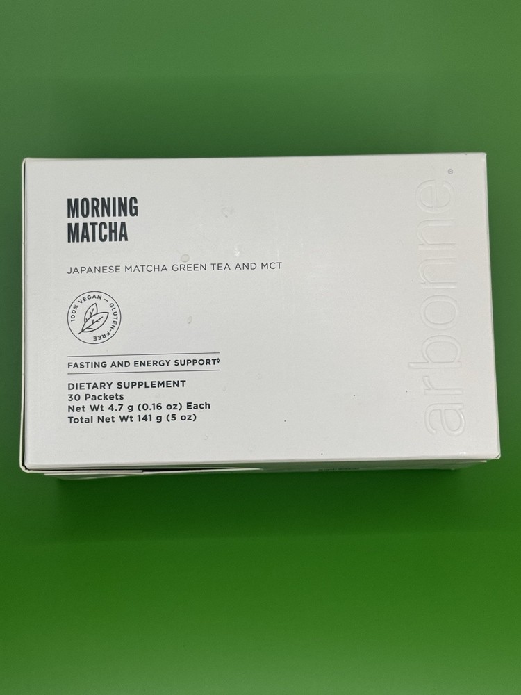 Arbonne Morning Matcha Green Tea and MCT 30 Packets
