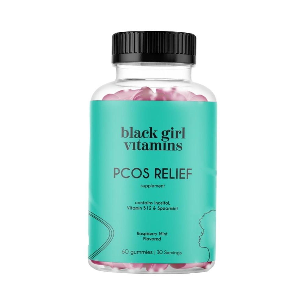 Black Girl Vitamins PCOS Relief – Cycle Support for Women – 60 Gummies US