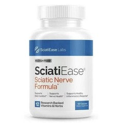 Nerve Health, Sciatic Nerve Support Supplement for Pain Relief & 120 Capsules