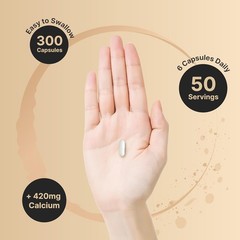 Triple Strength HMB 3000mg Per Serv, 240 Caps Non GMO/Gluten Free Calcium 420mg