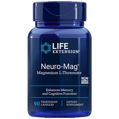 Neuro-Mag Extension L-Threonate 2000 mg Magtein – Life Magnesium 90caps hot new