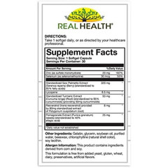Real Health, Prostate Complete, 30 Softgels