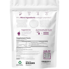 Micro Ingredients Multi Collagen Protein Powder 2lb Types I II III V X