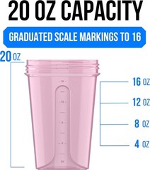 Leak Proof Protein Shaker Bottle Blender Cup Wire Whisk Gym Workout Mixer