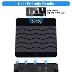 Homebuds 600lb Scale for Body Weight, Precision 0.1lb by Our Professional Fac…